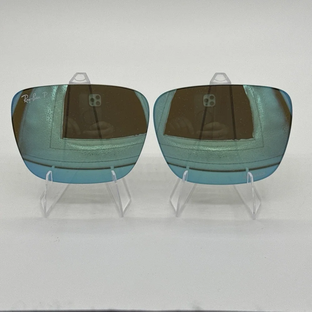 Ray-Ban RB4385CH Replacement Lens Set Chromance Polarized Blue 58mm OEM